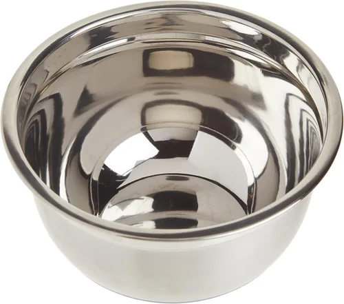 Miniatura 3 de ExcelSteel Cuenco de mezcla de acero inoxidable de 3 cuartos de galón con base antideslizante
