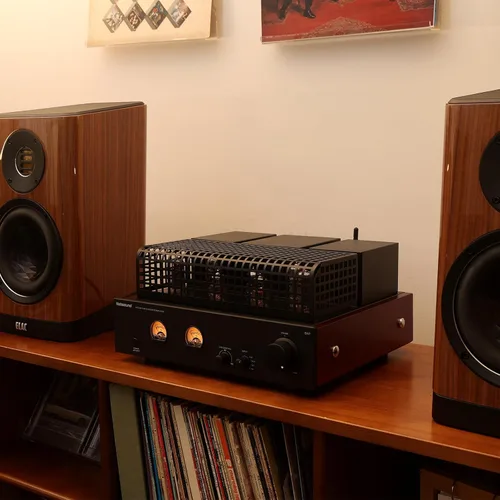 Miniatura 4 de Nobsound Amplificador Bluetooth de alimentación de tubo: válvula de alta fidelidad con medidores de VU duales Reproducción de disco U USB RCA