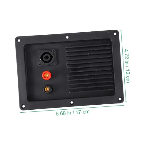 Miniatura 9 de Terminal de altavoz de repuesto, 2 piezas, conector de copa para subwoofer y terminales de cable de altavoz, conectores de altavoz duraderos