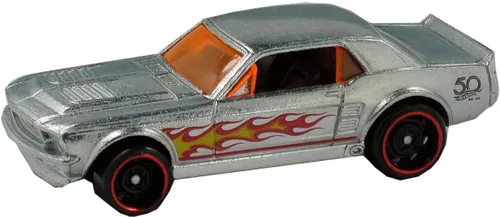 Miniatura 5 de Hot Wheels ZAMAC '67 Ford Mustang Coupé 1/8 50 aniversario