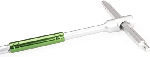 Miniatura 3 de Park Tool THT-1 - Juego de llaves deslizantes compatibles con Torx con mango en T, color plateado herramientas manuales para bicicleta
