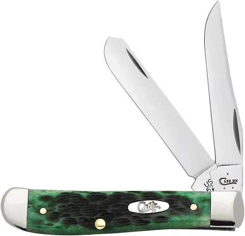 Miniatura 10 de Case XX WR - Navaja de bolsillo Mini Trapper de hueso ámbar, artículo #013 - (6207 SS) - Longitud cerrada: 3 1/2 pulgadas