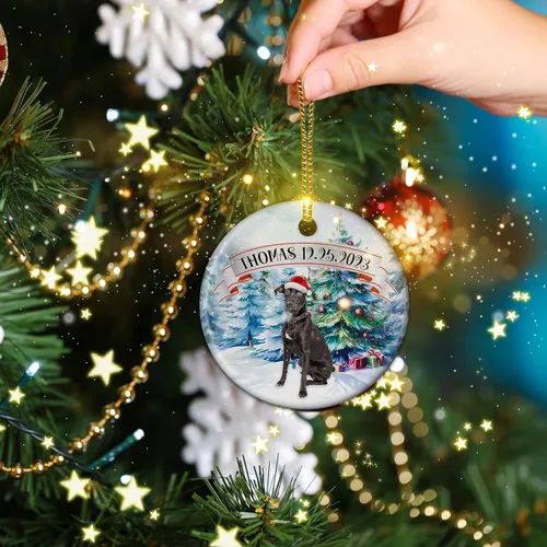 Miniatura 5 de Prezzy Adornos personalizados de Aussiedor para decoración de árbol de Navidad, regalo de recuerdo para amantes de las mascotas, dueños de animales