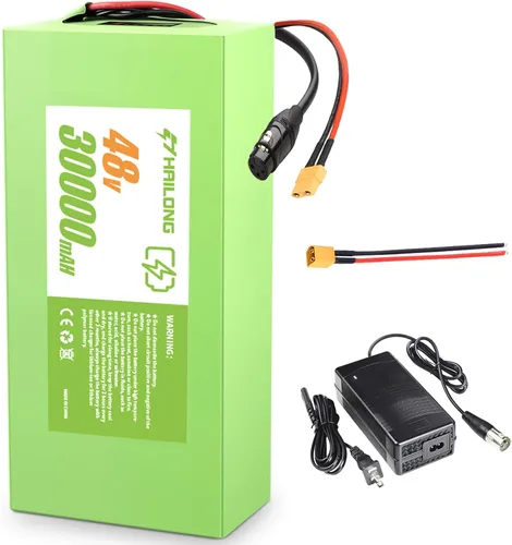 Miniatura 8 de Paquete de Energía Universal Recargable de 36V 8Ah con Adaptador de 42V 2A BMS de 20A y Diseño Impermeable (Sistemas de 200-500W)
