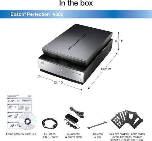 Miniatura 3 de Epson Perfection V800 escáner de foto