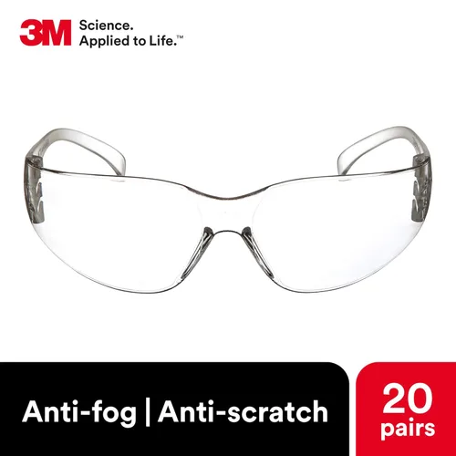 Miniatura 4 de 3M Virtua gafas de protección, varios colores, N/A, Transparente, 20