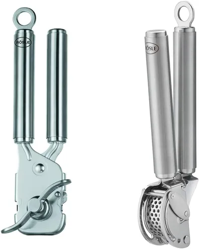 Miniatura 9 de Rösle Abrelatas de acero inoxidable con agarre de alicates, 7 pulgadas
