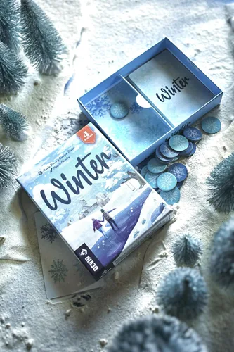 Miniatura 6 de Devir - Juego de mesa de invierno, juego de estrategia abstracta con control de área y colocación de cartas, juego de duelo para 2 jugadores