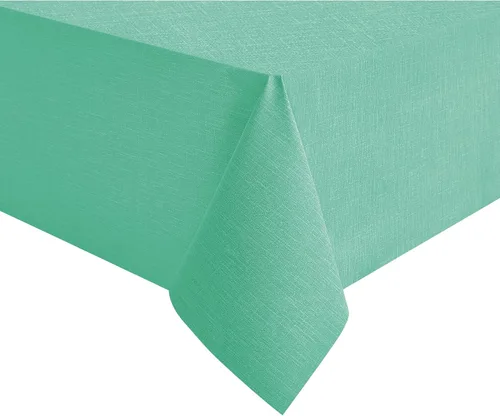 Miniatura 24 de NLMUVW - Mantel de plástico transparente 100% resistente al agua, a prueba de aceite y derrames, mantel de PVC, fácil de limpiar, para cocina