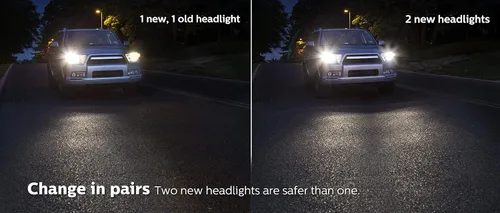 Miniatura 2 de Philips 9006 Vision - Bombillas mejoradas para faros delanteros con hasta 30% más de visión, paquete de 2 unidades, color blanco frío