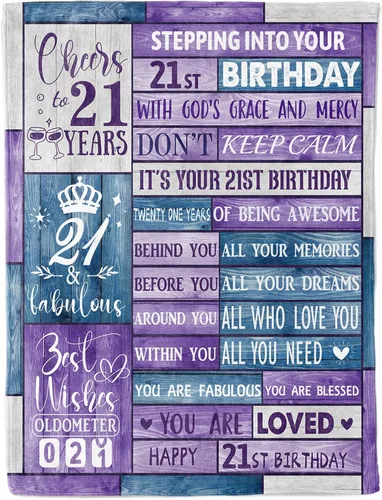 Regalos de 30 cumpleaños para ella, regalos de 30 cumpleaños para mujeres y hombres, regalos de 30 años para mujeres, manta suave de 60 x 50