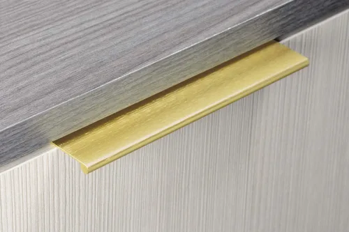 Miniatura 4 de CKP Brand - Tirador de dedo de montaje trasero #3306-6 pulgadas, oro cepillado, paquete de 10