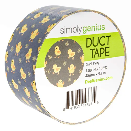 Miniatura 15 de Simply Genius Paquete variado de 12 rollos de cinta adhesiva estampada y coloreada, suministros de manualidades para niños y adultos, 10 yardas, 120