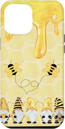 Miniatura 25 de Carcasa divertida para iPhone 16 con diseño de gnomos de abejorros para Halloween