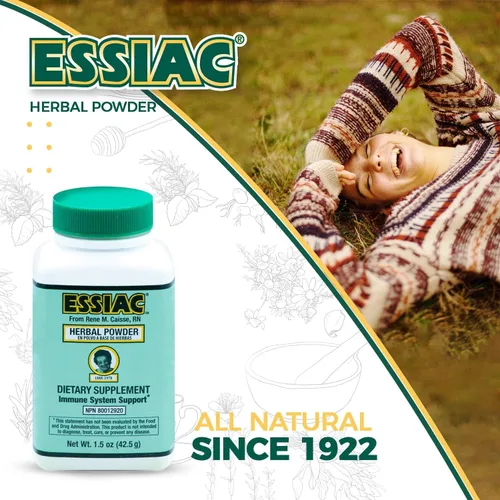 Miniatura 5 de Essiac Té de hierbas en polvo original, botella de 1.5 onzas, potente mezcla antioxidante para ayudar a promover la salud y el bienestar general