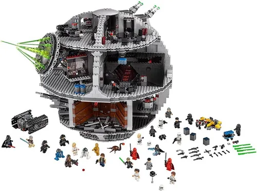 Miniatura 6 de Set de construcción LEGO Star Wars Death Star 75159 Estación Espacial con minifiguras de Star Wars para niños y adultos (4016 piezas)
