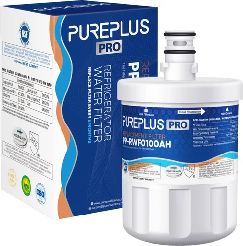 Miniatura 17 de PUREPLUS Filtro de Agua para Refrigerador Certificado NSF/ANSI 401, 53, 42 y NSF P473 de Reemplazo para LG LT500P, ADQ72910901, GEN11042FR-08