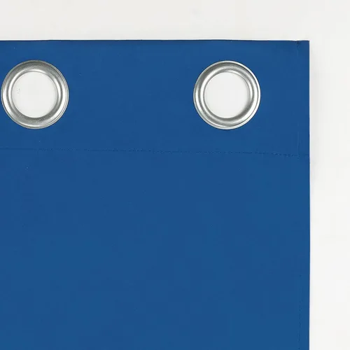 Miniatura 6 de Sun Zero Halton Bright Vibes Panel de Cortina Opaca Total con Ojales, 40" x 63", Azul Clásico