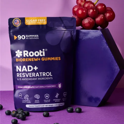 Miniatura 3 de NAD 3000mg + Gomitas complejas de resveratrol, 500 mg de TMG, (45 días), quercetina, curcumina, berberina y antioxidantes Fórmula avanzada a base