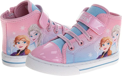 Miniatura 4 de Zapatillas altas de princesa de Disney con Minnie Mouse de Frozen Encanto - Zapatillas de tobillo de Blancanieves Ariel Elsa Maribel Minnie