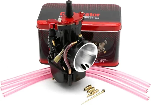 Carburador PWK de 21 mm, carburador de carreras universal para motores de 2T y 4T de 50 cc a 100 cc, motocicletas, scooters, motos de cross, ATV,