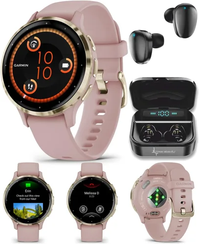 Miniatura 8 de Reloj inteligente Garmin Venu 3 GPS con pantalla AMOLED de 45 mm, características avanzadas de salud y fitness, hasta 14 días de batería, modo