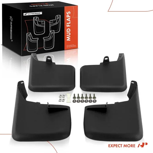 Miniatura 9 de A-Premium Juego de 4 guardabarros con kit de herramientas compatibles con Ford F-250 F-350 F-450 F-550 Super Duty, 2011-2016, Pickup