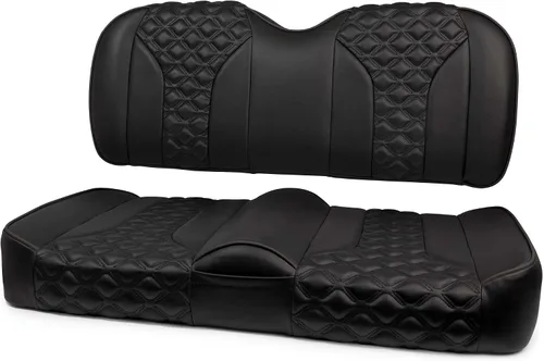 Miniatura 11 de MODZ® FS2 Asiento delantero personalizado para carrito de golf para Club Car Precedent/Onward/Tempo - [2004 en adelante] - Base negra