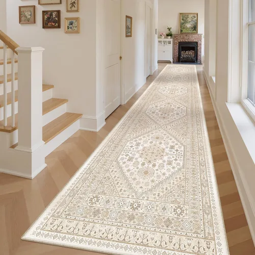 Miniatura 154 de zesthome Alfombra 4x6 - Alfombra Resistente a Manchas Lavable, Alfombras con Respaldo Antideslizante para Sala de Estar, Alfombras Pequeñas de Área