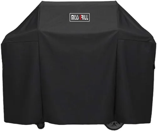 Miniatura 3 de MissGrill 7130 Cubierta para Parrilla Compatible con Parrilla Weber Genesis II de 3 Quemadores y Parrillas Genesis 300 Series (Comparado con 7130)