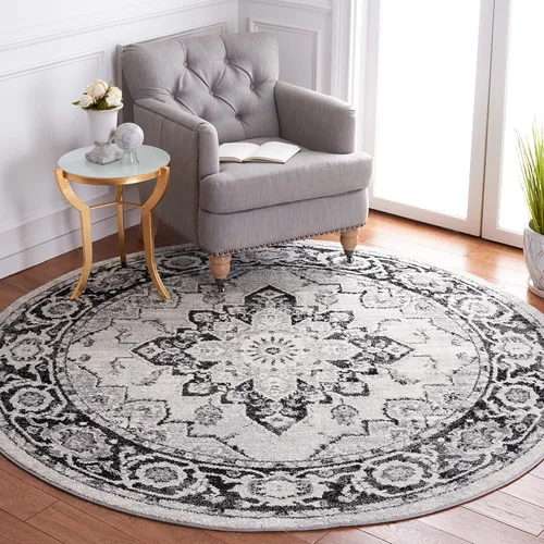 Miniatura 12 de SAFAVIEH Tulum Collection - Alfombra para pasillo, 2 x 9 pies, diseño de medallón, no desprende pelusa y fácil de limpiar, ideal para sala de estar