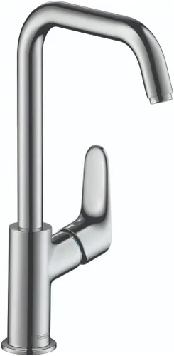 Miniatura 9 de hansgrohe Focus Modern 04371000 - Grifo de lavabo de baño de 1 manija y 1 7 pulgadas de alto, fácil de limpiar, cromado