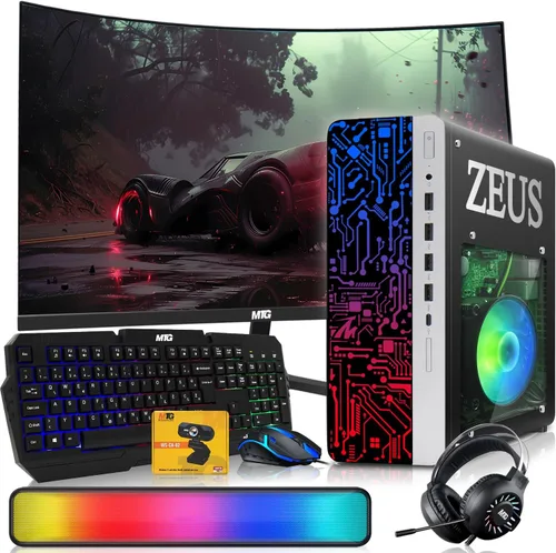 Miniatura 12 de TechMagnet PC de escritorio para juegos, Intel i7 6ª generación, Zeus Pro 4, GT 1030, ARGB de RAM de 16 GB, SSD de 1 TB + disco duro de 2 TB