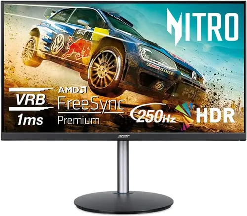 Miniatura 14 de acer Nitro XFA243Y Sbiipr Monitor para juegos VA Full HD (1920 x 1080) de 23.8 pulgadas Tecnología AMD FreeSync Premium Frecuencia