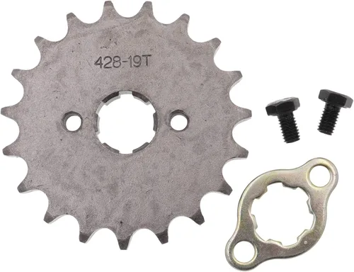 Miniatura 14 de 428 Piñón delantero Enigine con clip para motocicleta Dirt Bike (16.850-0.669 in, 10T)
