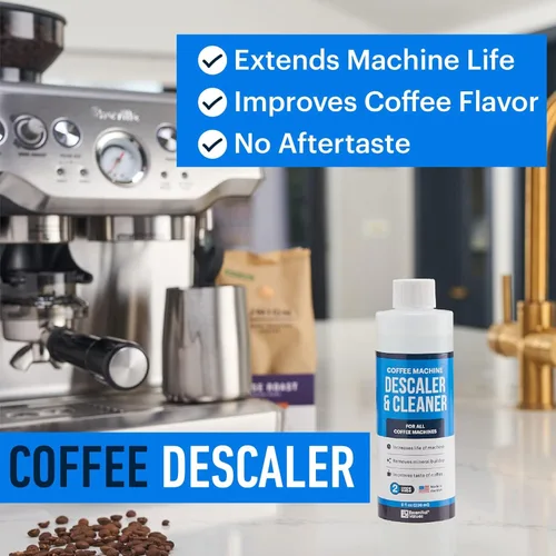 Miniatura 2 de Essential Values Solución Descalcificadora (8 fl oz / 236 ml) – Limpiador de Cafetera para Nespresso, Keurig, Breville y Más – Funciona en Todas
