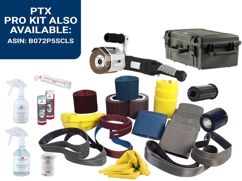 Miniatura 5 de CS Unitec Kit Básico PTX ECO Smart Pulidora de tampones multipropósito de velocidad variable Kit de herramientas de lijado para acabado