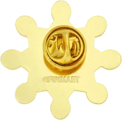 Miniatura 30 de PinMart Awareness - Pin de solapa esmaltado – Pin de cinta chapado en níquel y oro – Cinta de prevención y conciencia – Broche de joyería con parte