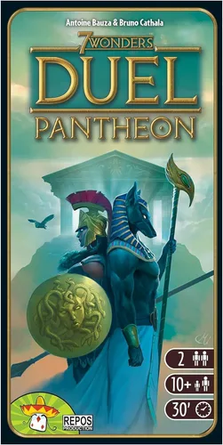 Miniatura 2 de 7 maravillas: juego de cartas de expansión del Duelo de panteón (2 jugadores)