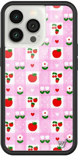 Miniatura 28 de Fundas Wildflower - Compatibles con Apple iPhone 13 Pro Protector de goma negro, certificado de prueba de caída de 4 pies, propiedad de mujeres