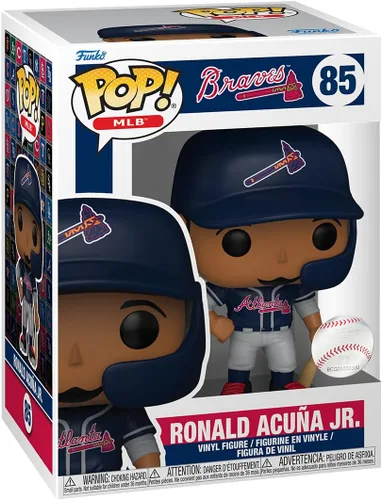 Miniatura 2 de Funko POP! MLB: Braves - Ronald Acuna Jr. - (alt) - Figura de vinilo coleccionable - Idea de regalo - Producto oficial - para niños y adultos
