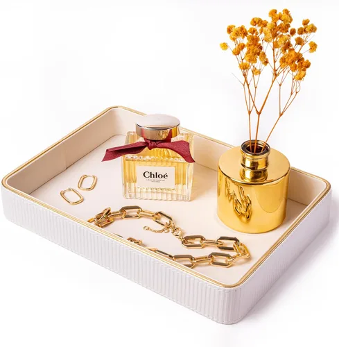 Miniatura 13 de Bandeja de perfume, organizador de mesita de noche, organizador de perfumes, bandejas de perfume para tocador, bandeja de tocador para tocador