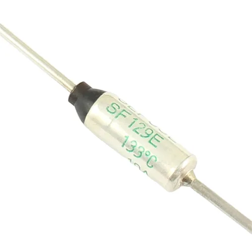 10pcs Thermal Fuse SF129E 133C 133 Celsius Degree TF Cutoff 10A 250V Axial Lead Links SF Temperature