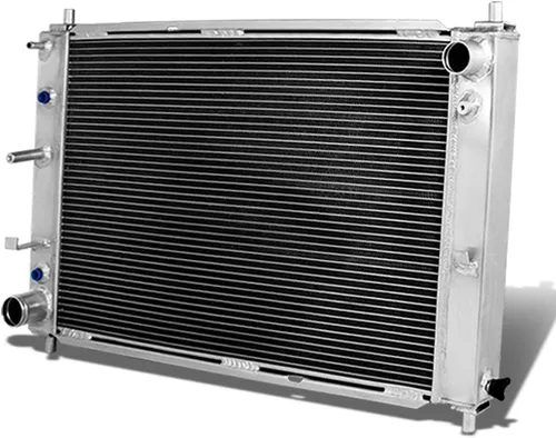 Miniatura 9 de DNA Motoring RA-F10061-L6-3 - Radiador de aluminio completo de 3 filas compatible con Ford F-100 61-64 / F-250 / F-350 Pickup