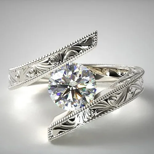 Miniatura 3 de Anillo de compromiso de aniversario para mujer, anillo de compromiso de boda, regalo de cumpleaños de Navidad