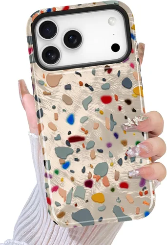 Miniatura 59 de TEAUGHT Compatible con iPhone 11 Funda con patrón lindo estampado de leopardo negro guepardo + protector de pantalla a prueba de golpes, funda