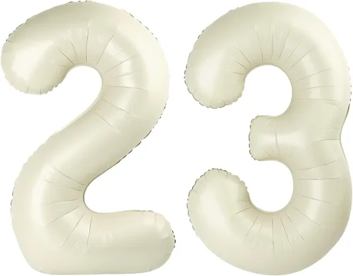 Miniatura 131 de Globos de números de 5 globos de 40 pulgadas, decoraciones de cumpleaños azules para niños y niñas, globos de números azul marino grandes