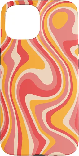 Miniatura 6 de iPhone 11 Pro Max Retro Groovy Liquid Swirl Hippie 70's 80's Psychedelic Phone Case