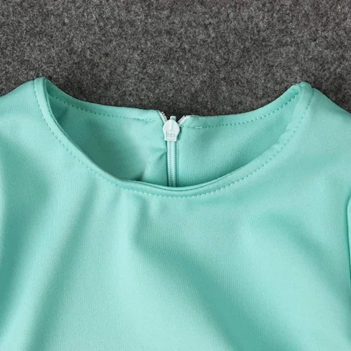 Miniatura 4 de Vestido de ropa para niña pequeña musulmana, traje de Ramadán tradicional Abaya Dubai para niñas que van a casa