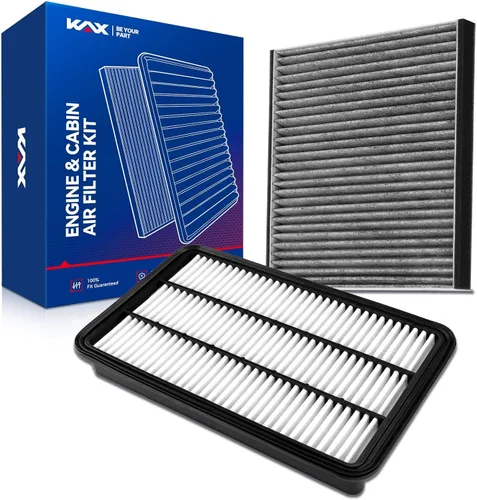 Miniatura 20 de KAX Kit de filtro de aire de motor y cabina, repuesto para Nissan Rogue 2008 2009 2010 2011 2012 2013, Rogue Select 2014-2015, Sentra 2007-2012